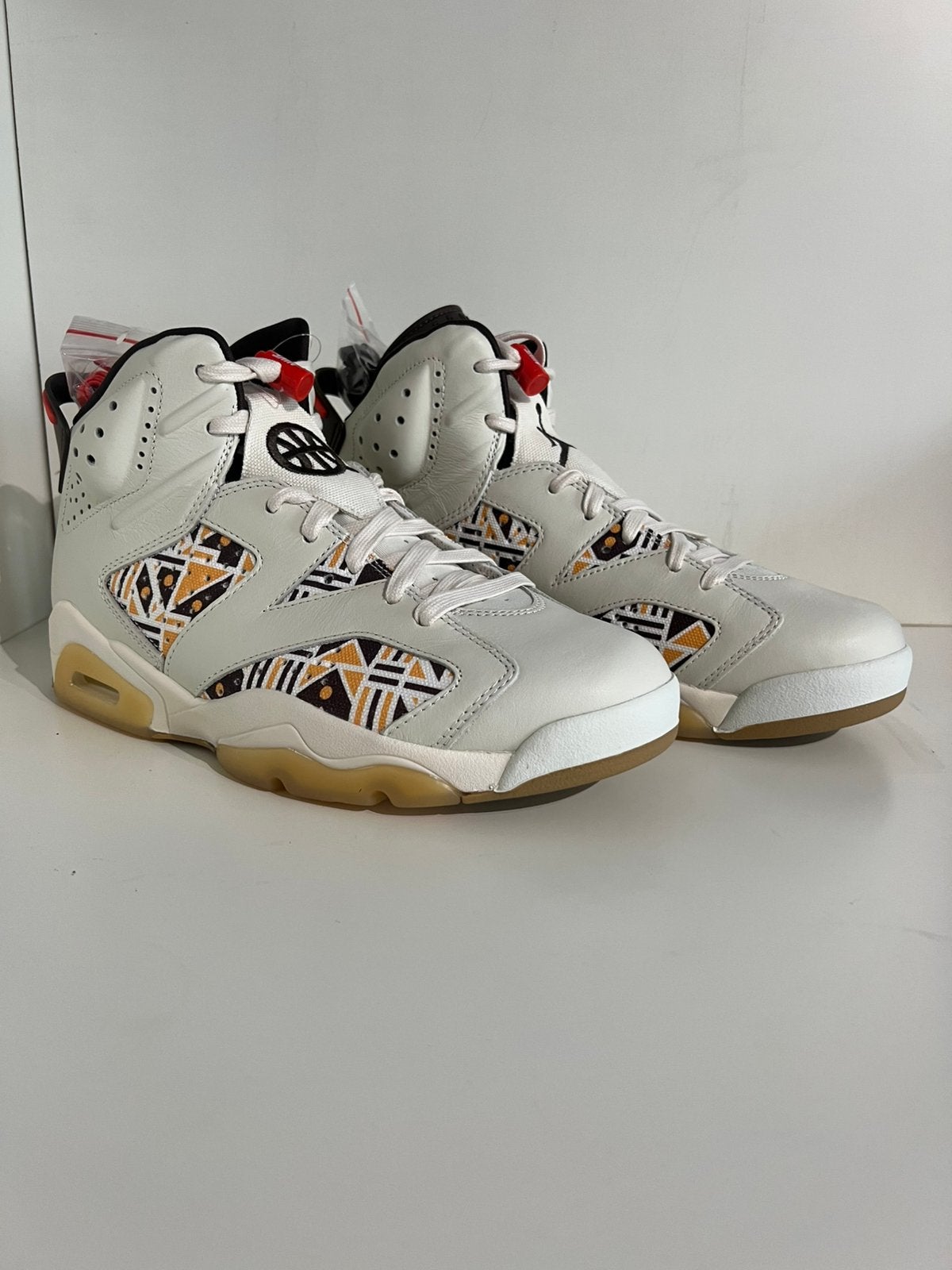 Nike Air Jordan 6 Quai 54 Sail Brown, Kleding | Heren, Schoenen, Bruin, ., Nieuw, Ophalen of Verzenden