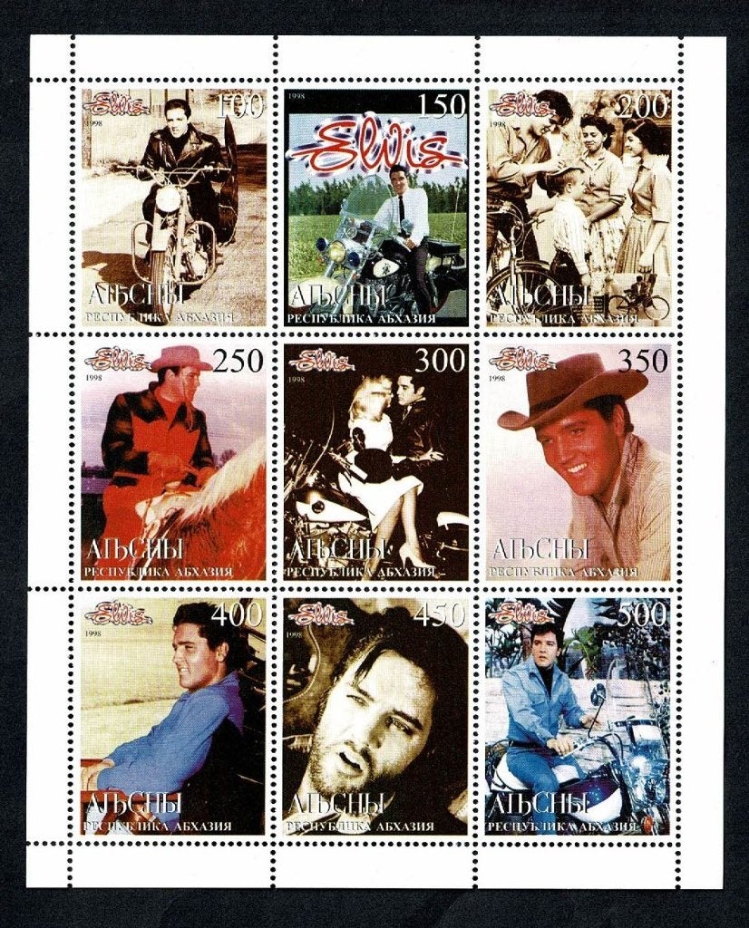 Elvis Presley op postzegelvel, Verzamelen, Muziek, Artiesten en Beroemdheden, Ophalen of Verzenden, Nieuw, Overige typen