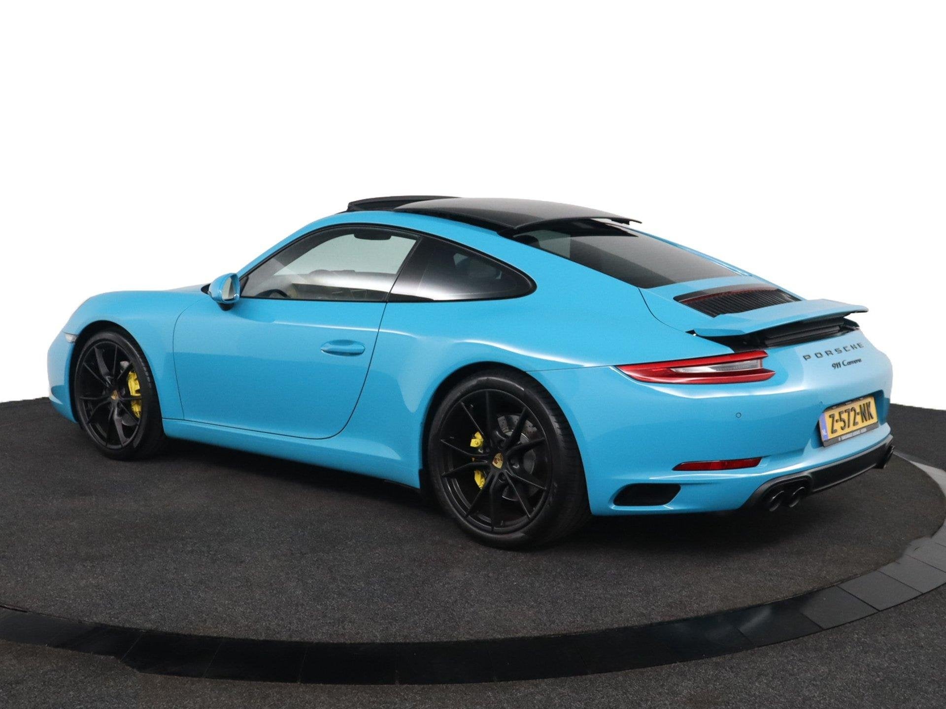 Porsche 911 3.0 Carrera |Sport Chrono|Pano|DOH|Miami Blue|, Auto's, Achterwielaandrijving, Gebruikt, 1476 kg, Leder