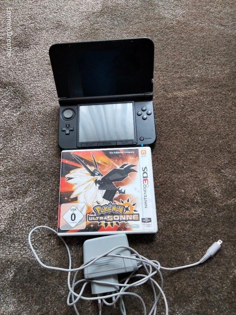 Nintendo 3DS XL met Pokémon Ultra Sun, Met games, Zwart, 3DS XL, Ophalen of Verzenden