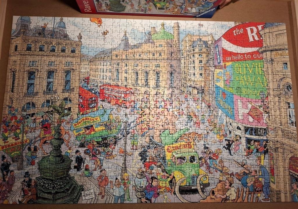 Ravensburger, London, compleet, cities of the world, nr. 16-, Hobby en Vrije tijd, Denksport en Puzzels, Ophalen of Verzenden