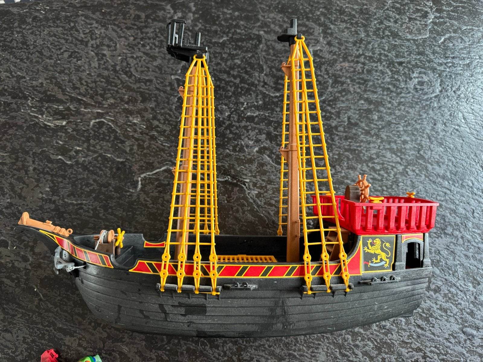 Playmobil Piratenschip - gebruikt en niet compleet, Ophalen, Gebruikt