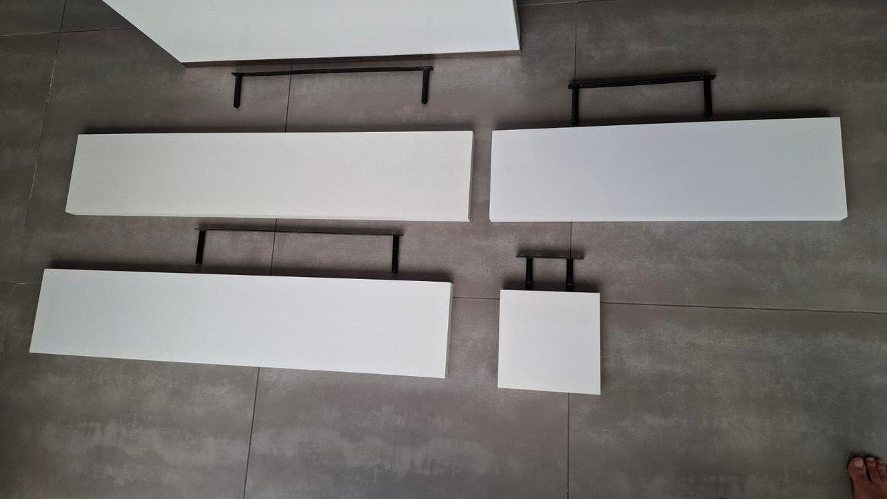 zwevende wandplanken bijna gratis !!!, Ophalen, Zo goed als nieuw