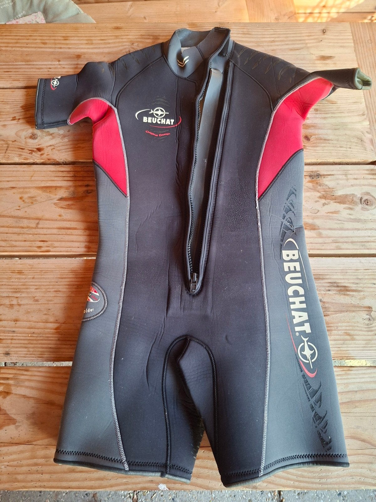 Beuchat Duik Shorty - Gebruikt, Goede Staat (Maat M), Ophalen, Wetsuit, Dame of Heer, Beuchat