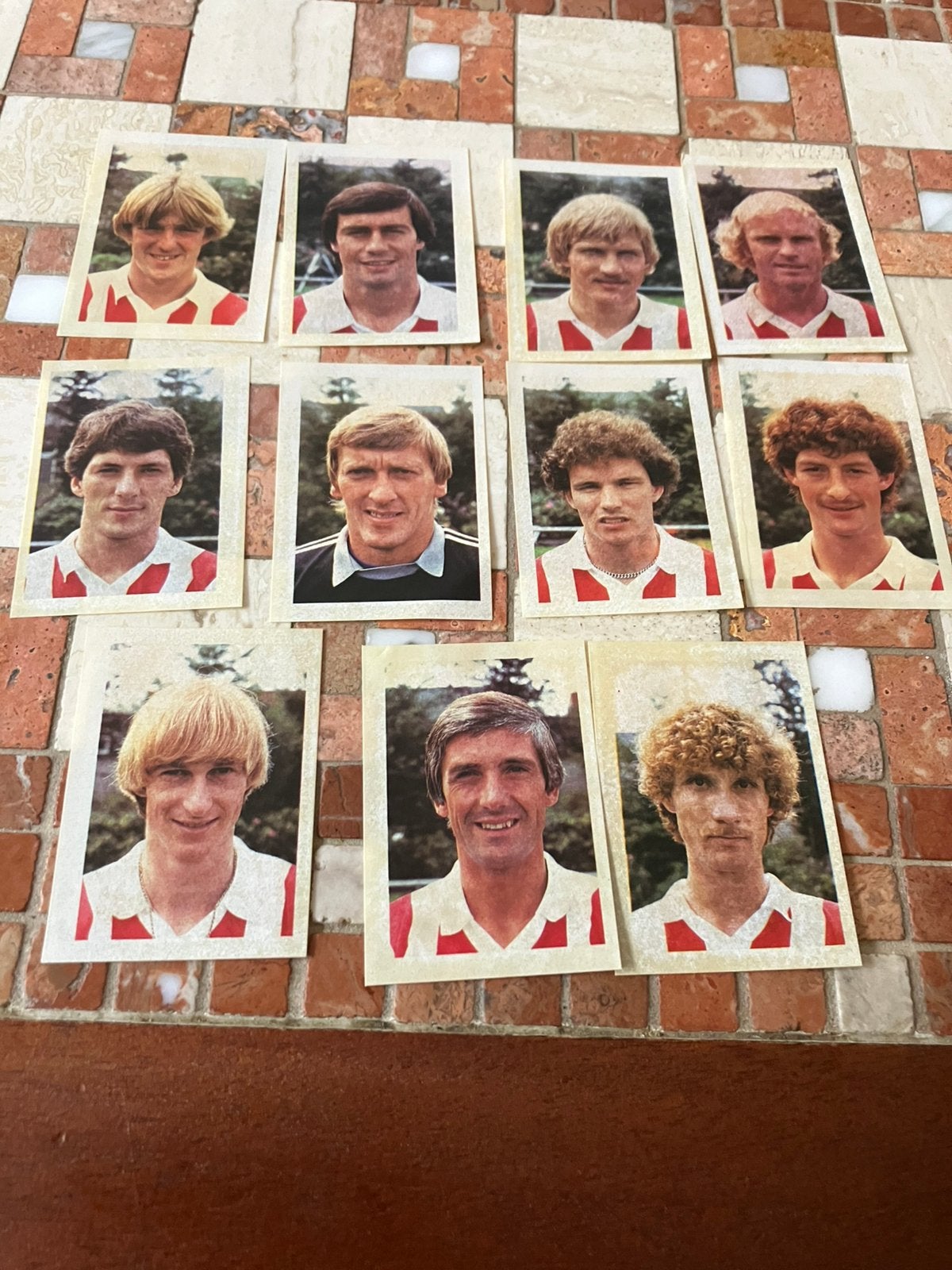 Psv panini vanderhout 1981-1982 10x, Ophalen of Verzenden, Gebruikt, PSV, Poster, Plaatje of Sticker