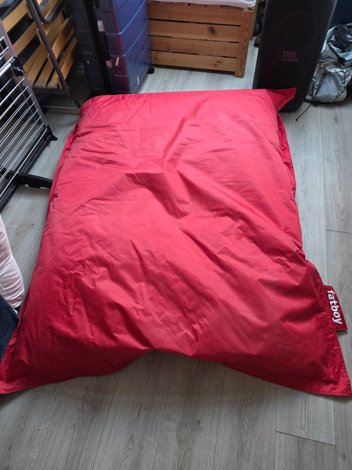 xxl Fatboy zitzak rood - Comfortabel en stijlvol, Ophalen of Verzenden, Rood