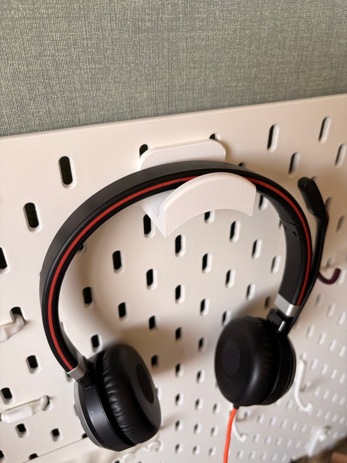 Headsethouder voor IKEA Skadis Pegboard - Diepte 25mm, Ophalen of Verzenden, Nieuw
