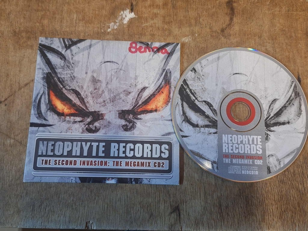 Oude cd Neophyte records the second invasion hardcore gabber, Cd's en Dvd's, Ophalen of Verzenden, Gebruikt