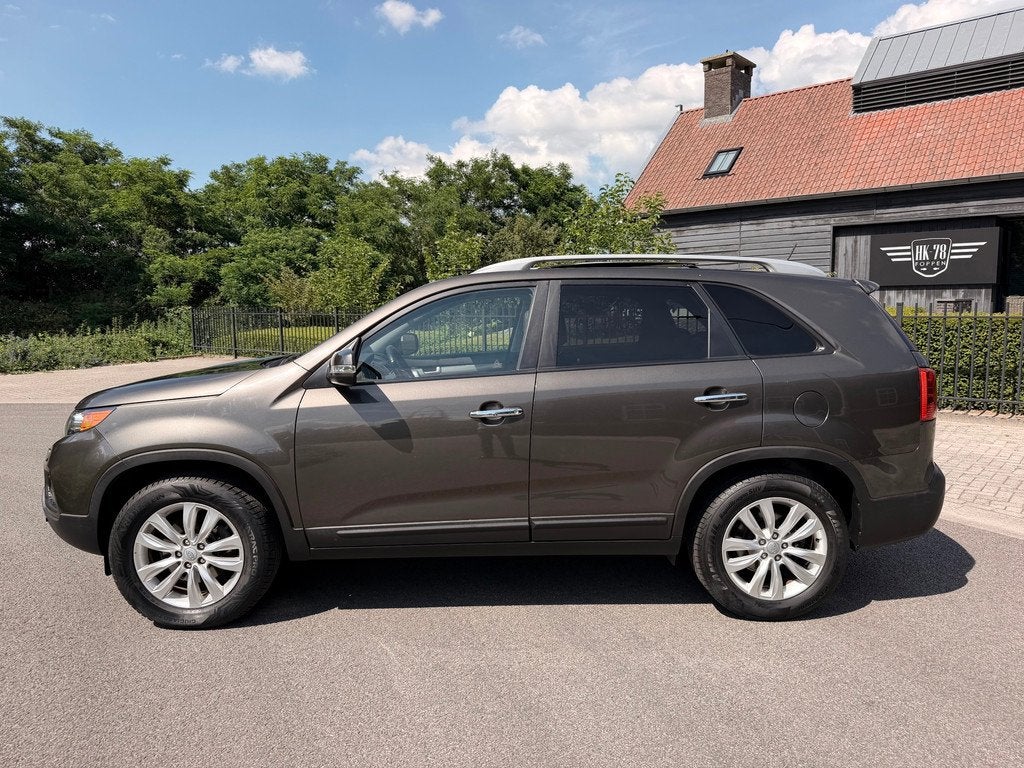 Kia Sorento 2.4 X-CLUSIVE AUTOMAAT LEER PANORAMDAK CAMERA TR, Auto's, Kia, Gebruikt, Zwart, 4 cilinders, 2359 cc