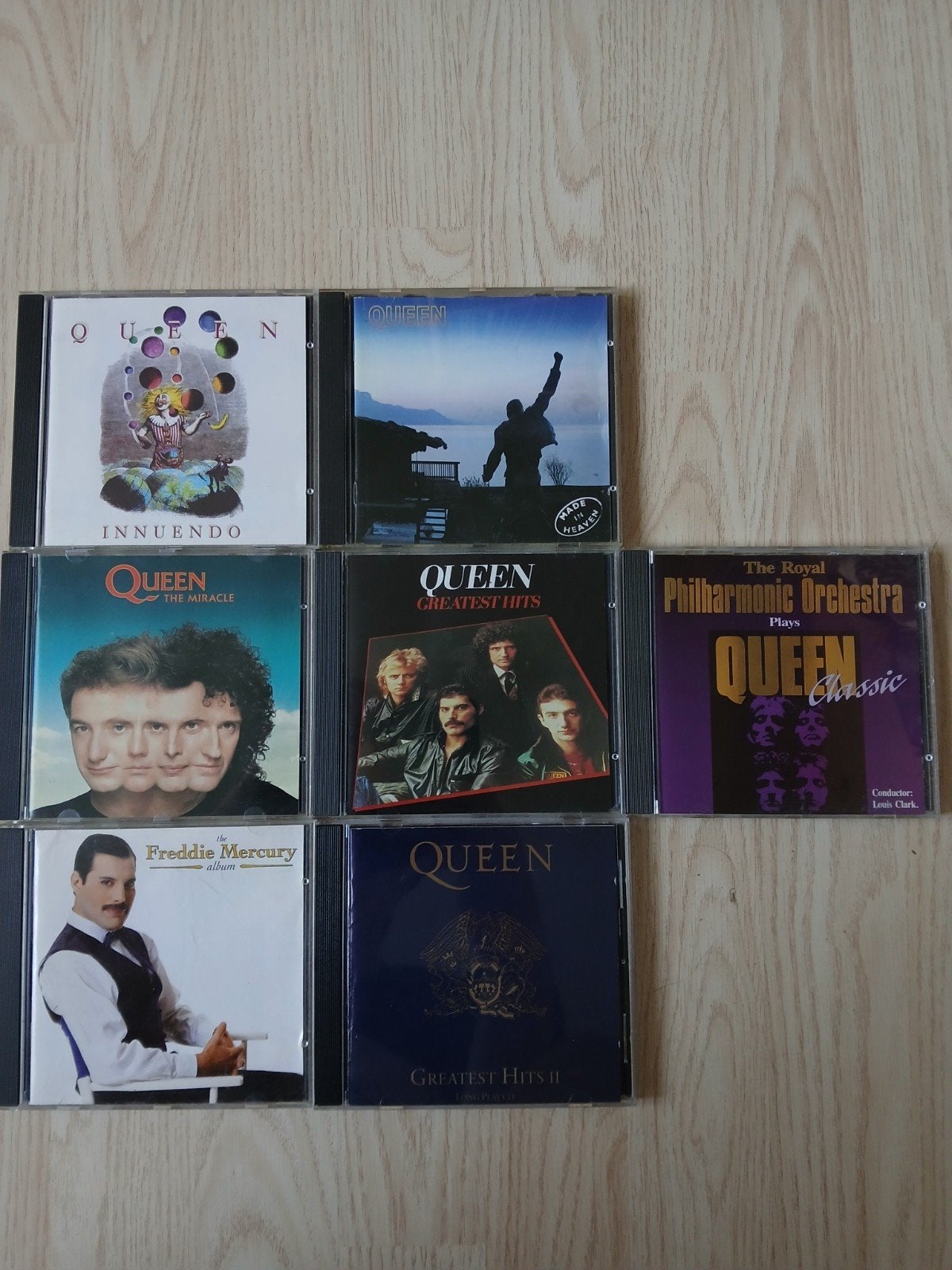 7 gave cds van Queen, Cd's en Dvd's, Cd's | Rock, Verzenden, Zo goed als nieuw