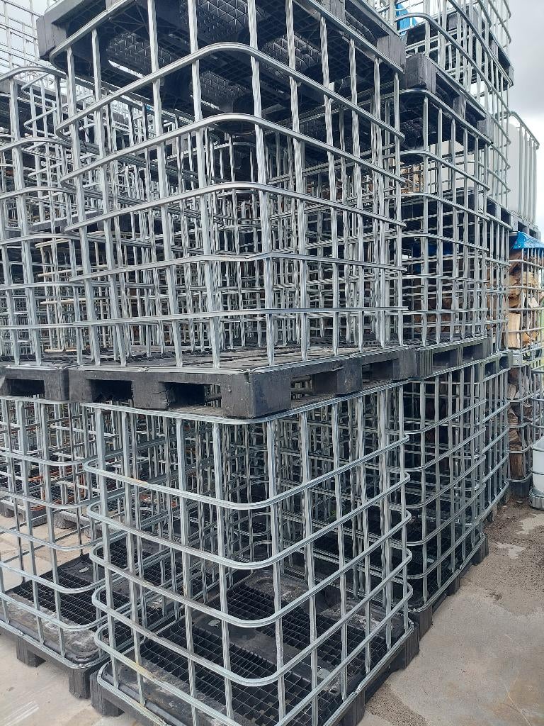 ibc containers ibc kooien kratten houtkratten, Tuin en Terras, Minder dan 3 m³, Ophalen, Blokken