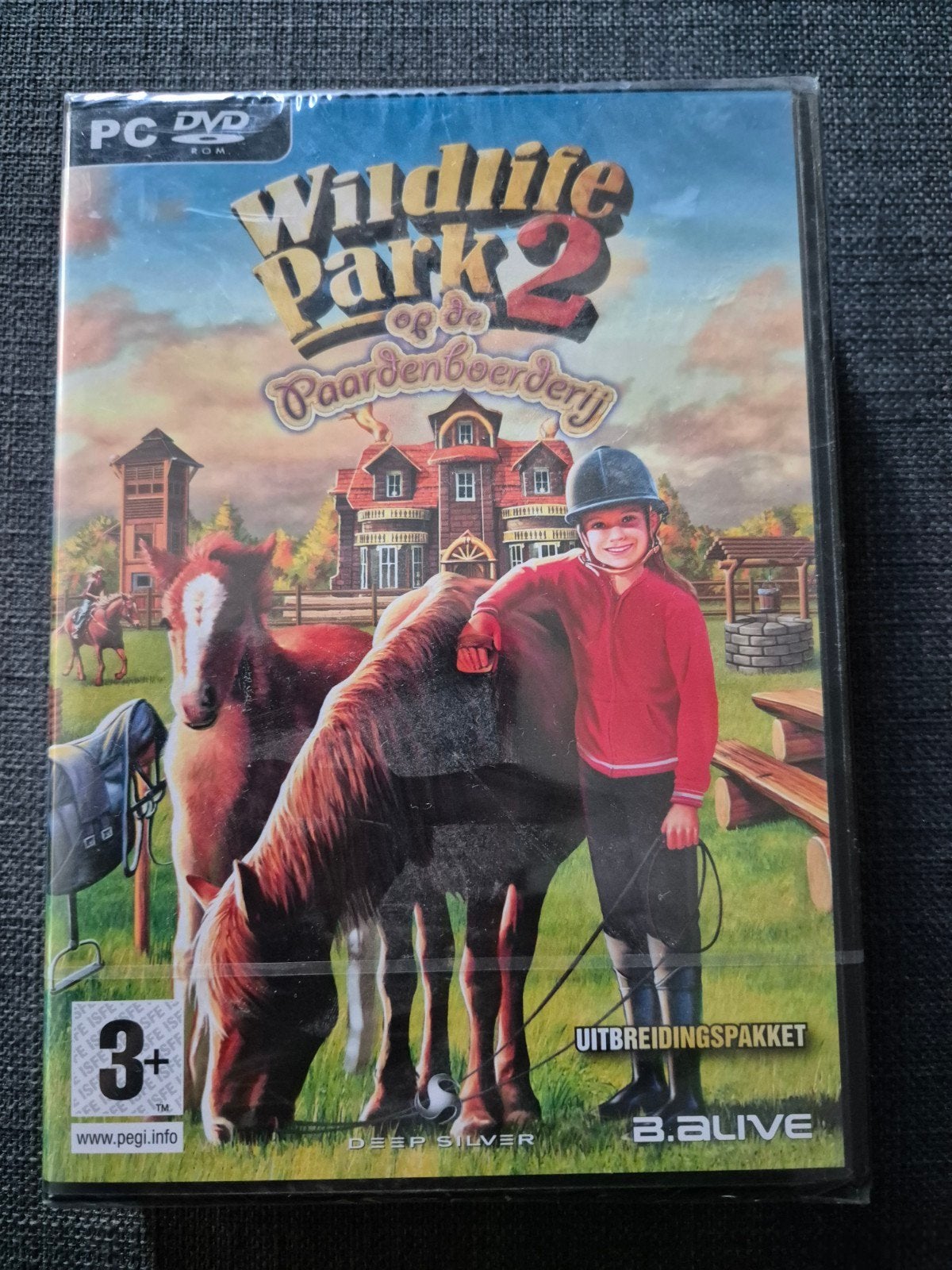 Wildlife Park 2: Op de Paardenboerderij PC DVD-ROM Nieuw, Spelcomputers en Games, Games | Pc, Ophalen, 1 speler, Nieuw, Eén computer