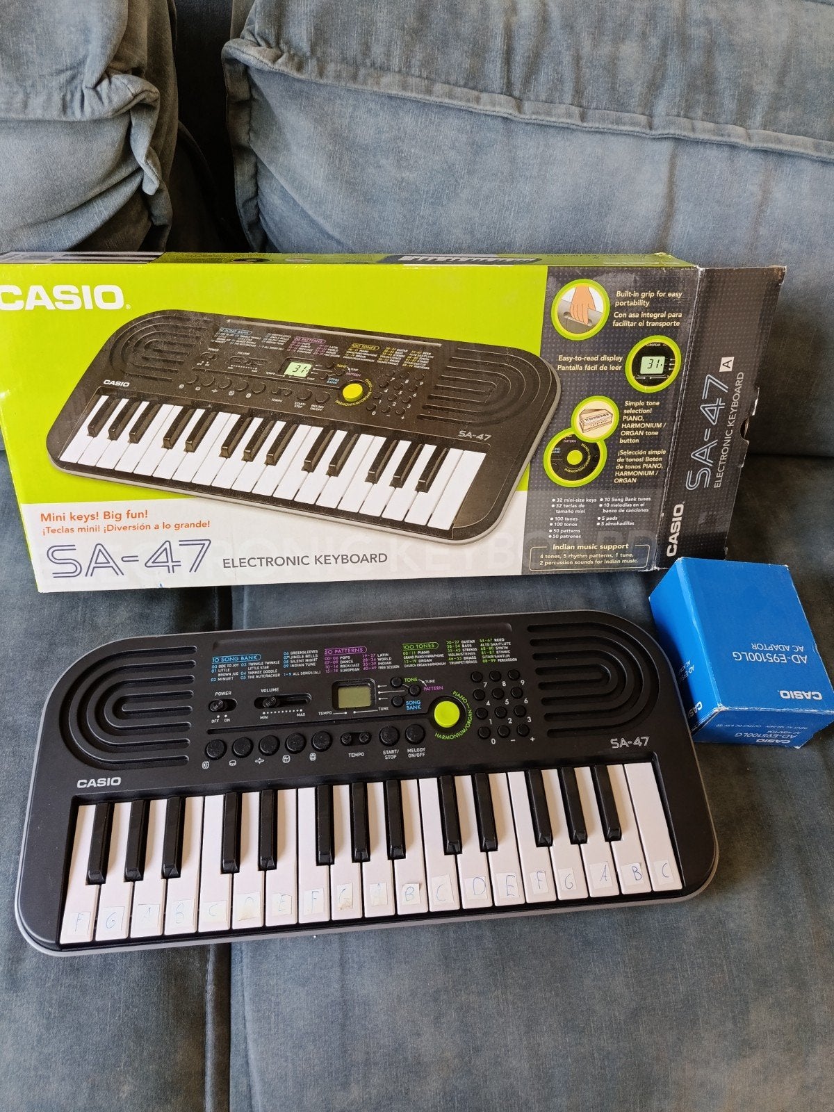 Casio sa-47 electronic keyboard, Muziek en Instrumenten, Ophalen of Verzenden, Zo goed als nieuw, Overige aantallen, Casio