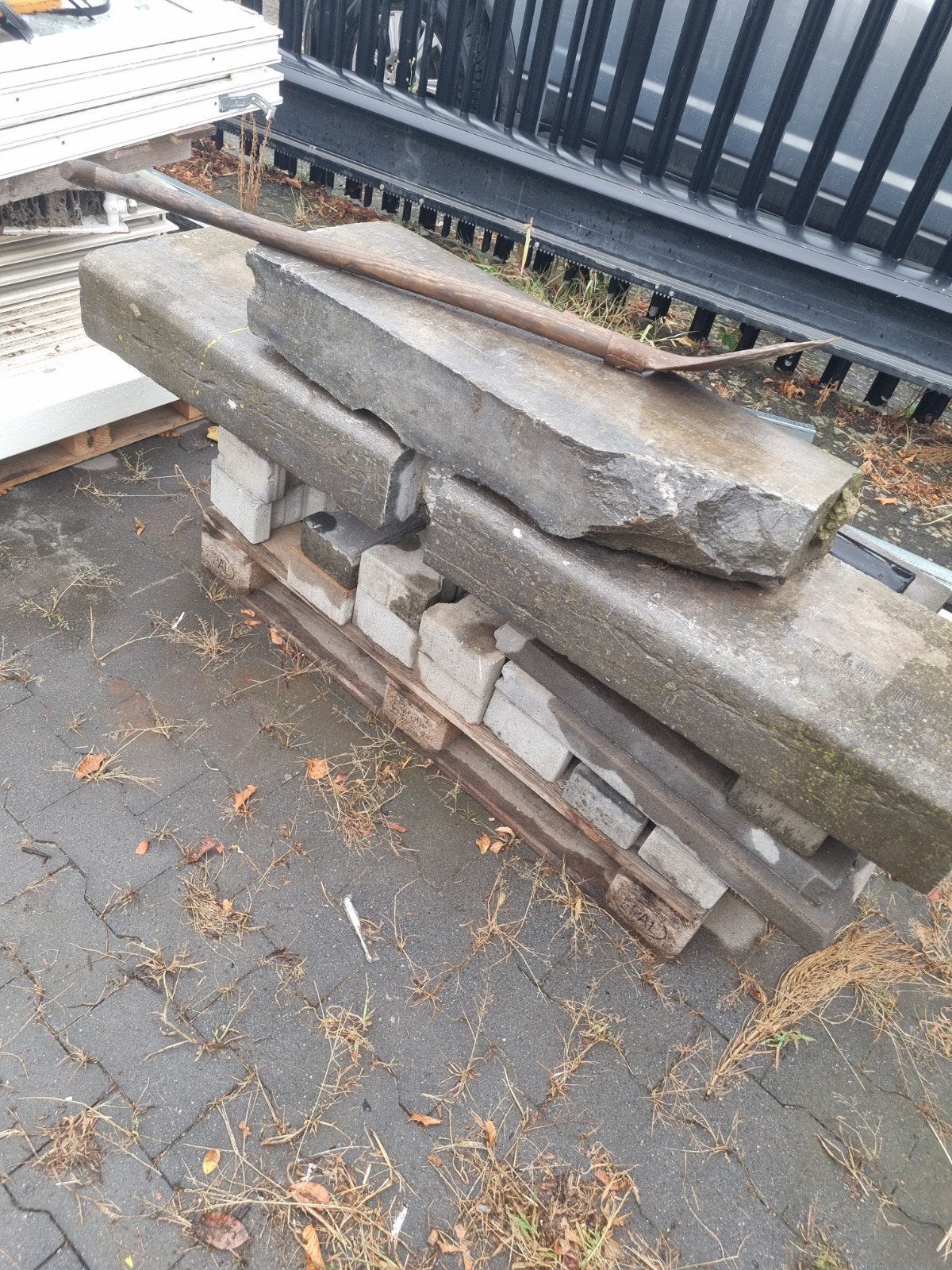boordstenen uit blauwe steen, Ophalen of Verzenden, Minder dan 100 cm, Minder dan 25 cm