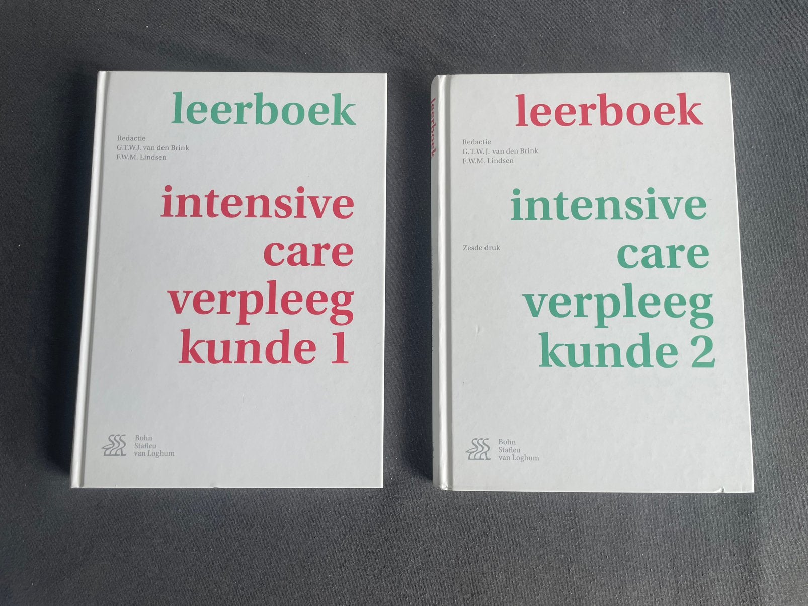 Leerboek intensive care verpleegkunde deel 1 en 2 zesde druk, Ophalen of Verzenden, Beta, Zo goed als nieuw, HBO