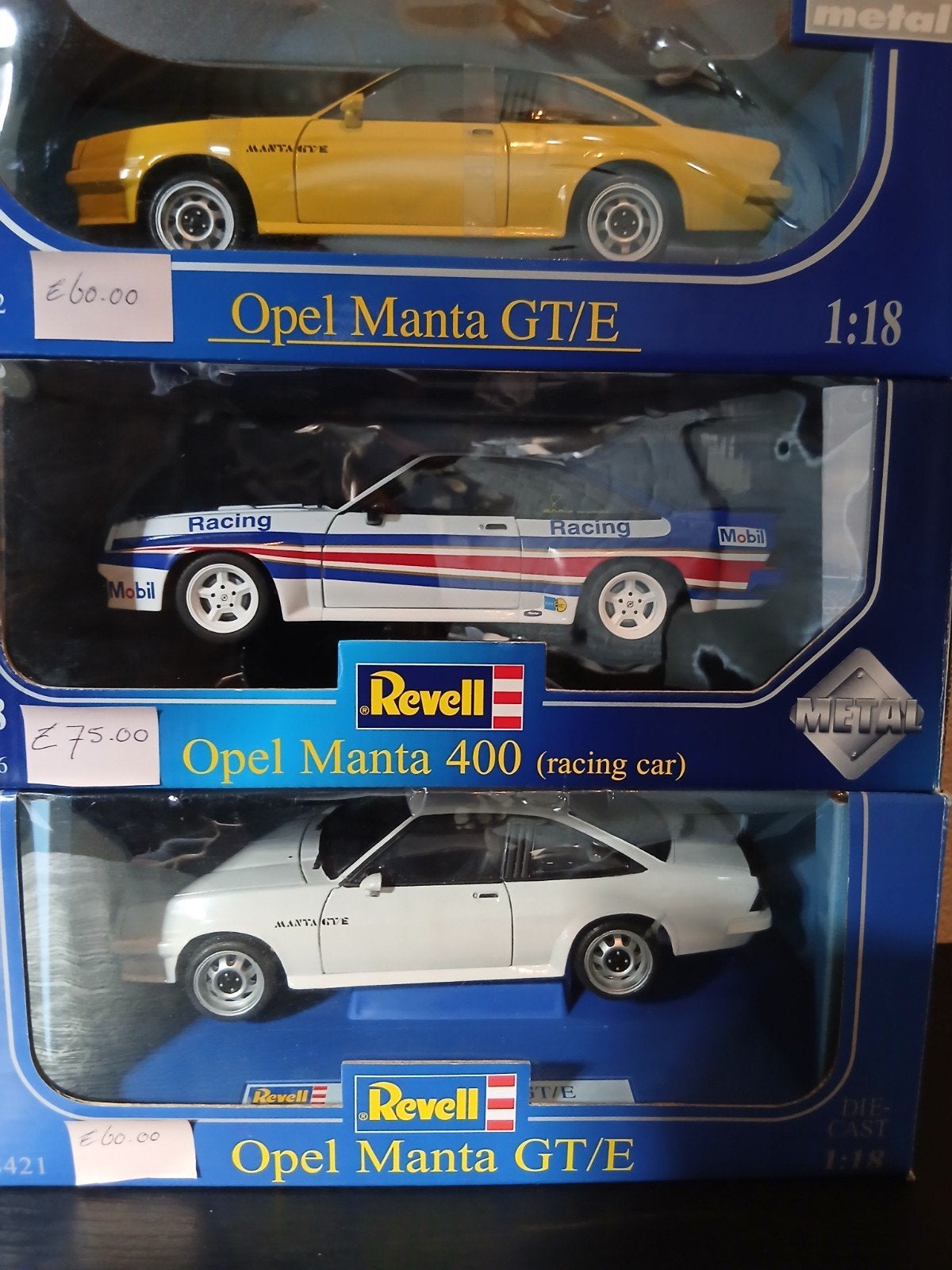 Revell opel manta 1:18., Hobby en Vrije tijd, Ophalen, Nieuw, Auto, Revell
