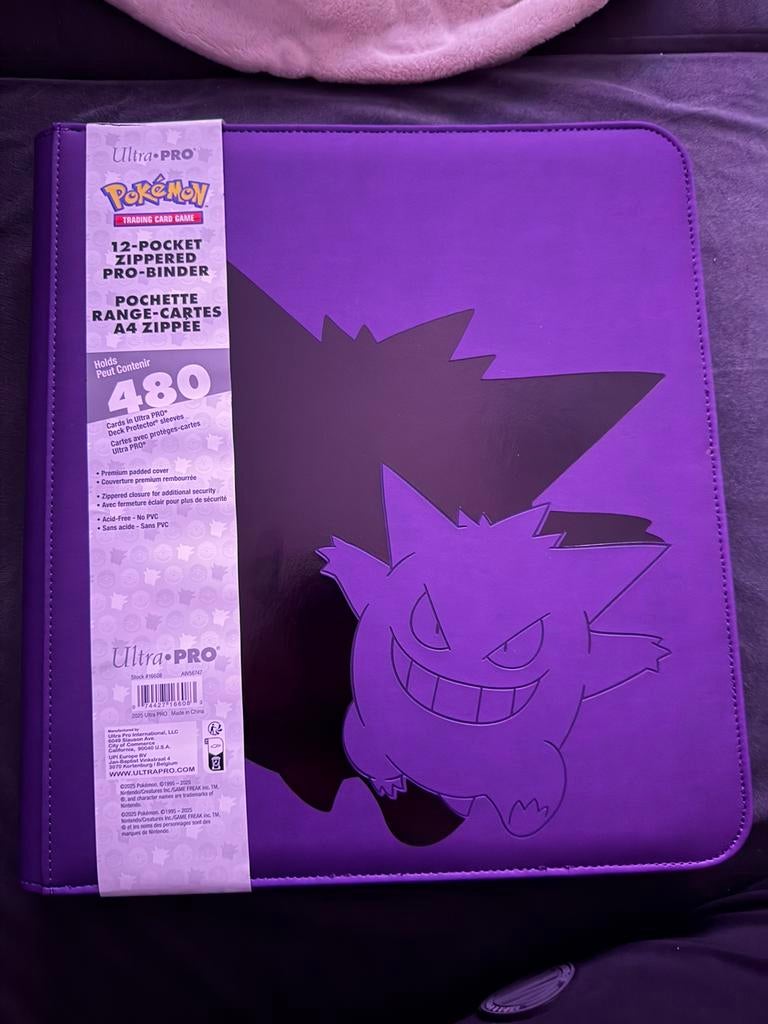 Gengar Ultra pro 12 pocket map, Hobby en Vrije tijd, Verzamelkaartspellen | Pokémon, Ophalen, Nieuw, Boek of Catalogus