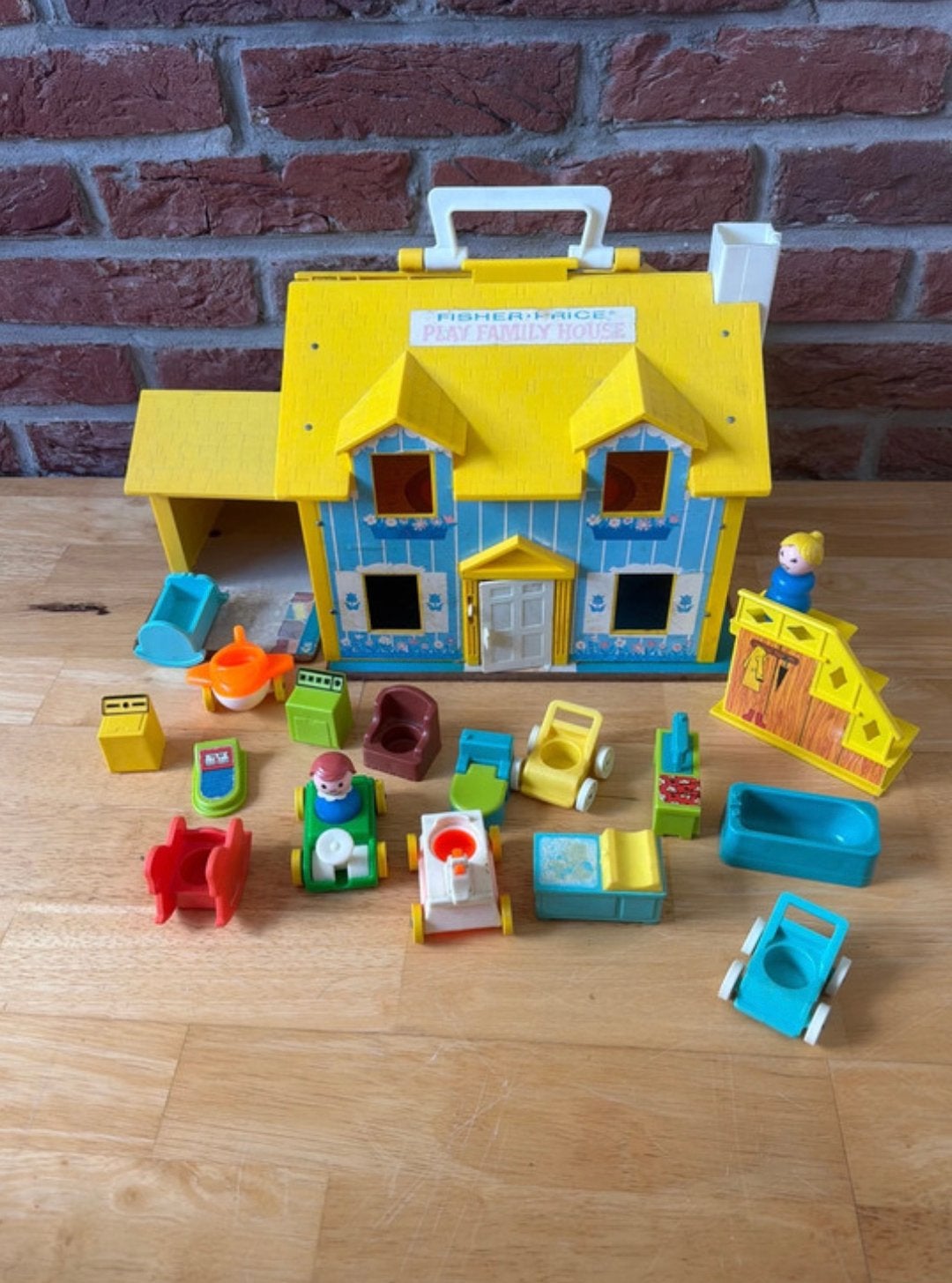 Fisher Price play familie House, Verzenden, Gebruikt, Speelset