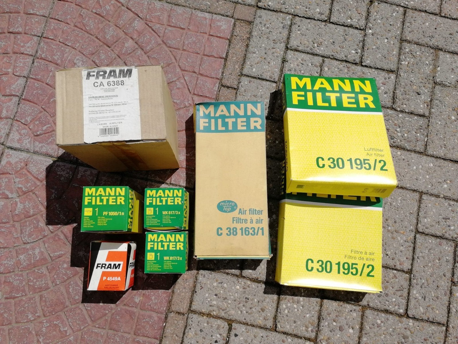 Diverse Mann Filter en Fram filters voor Mercedes, Ophalen of Verzenden, Nieuw, Mercedes-Benz