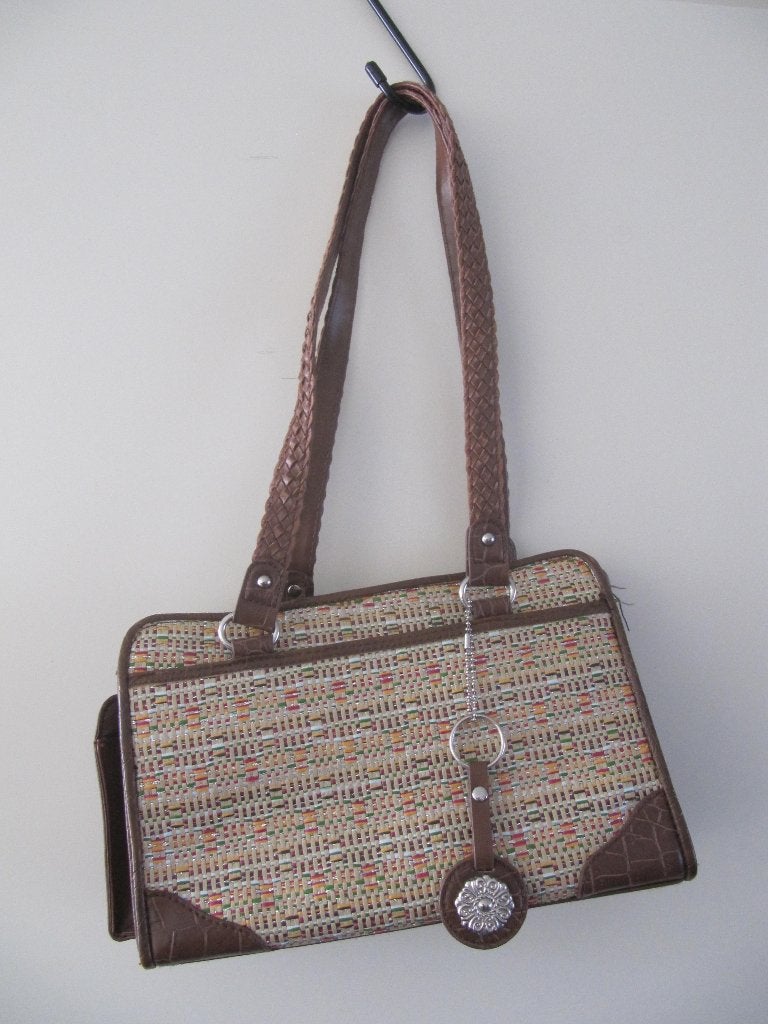 Leuke schoudertas met veel vakjes NIEUW, Sieraden, Tassen en Uiterlijk, Tassen | Schoudertassen, Ophalen of Verzenden, Nieuw, Bruin