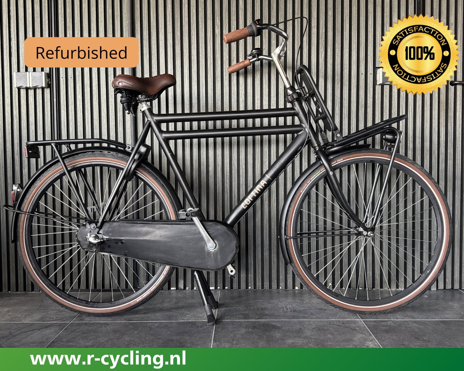 Cortina U4 28 inch 65 cm frame, Fietsen en Brommers, Fietsen | Heren | Herenfietsen, Terugtraprem, Contact@r-cycling.nl, Versnellingen