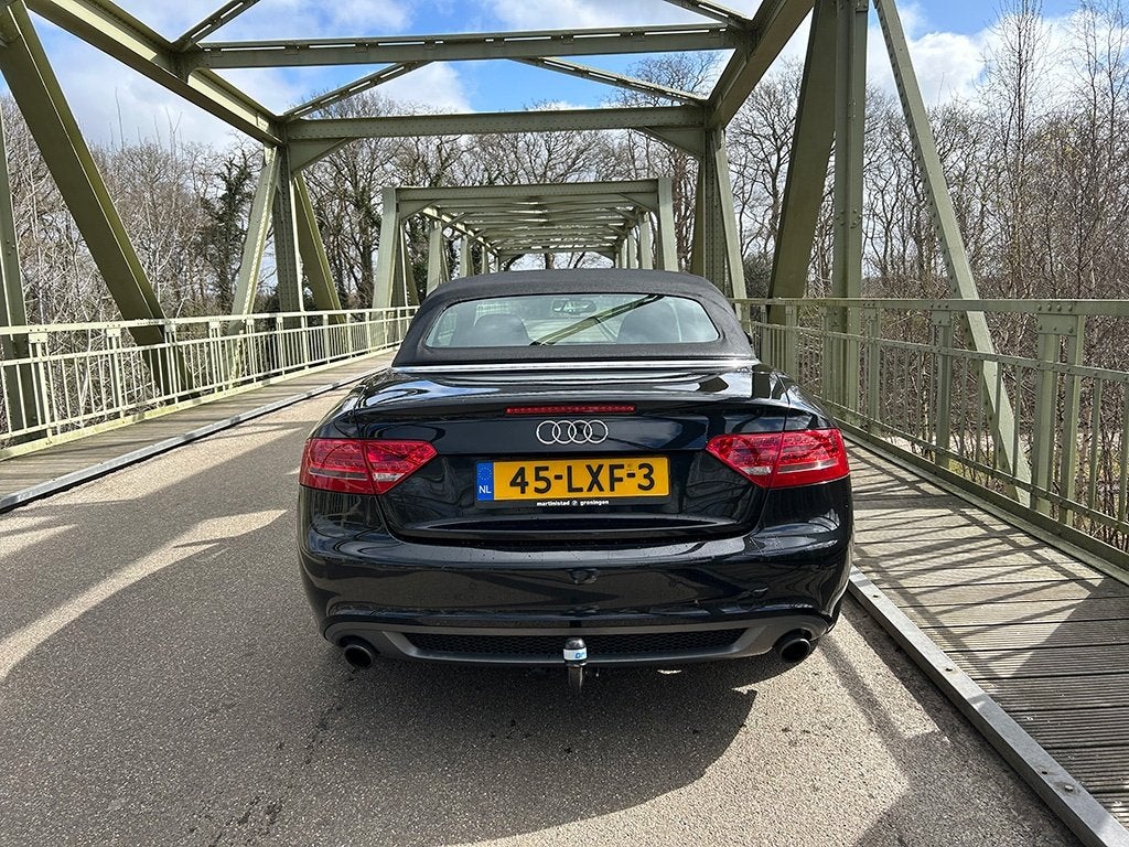 Audi A5 Cabriolet 2.0 TFSI Pro Line S | S-Line | APK 07-2027, Auto's, Voorwielaandrijving, Euro 5, 15 km/l, Zwart