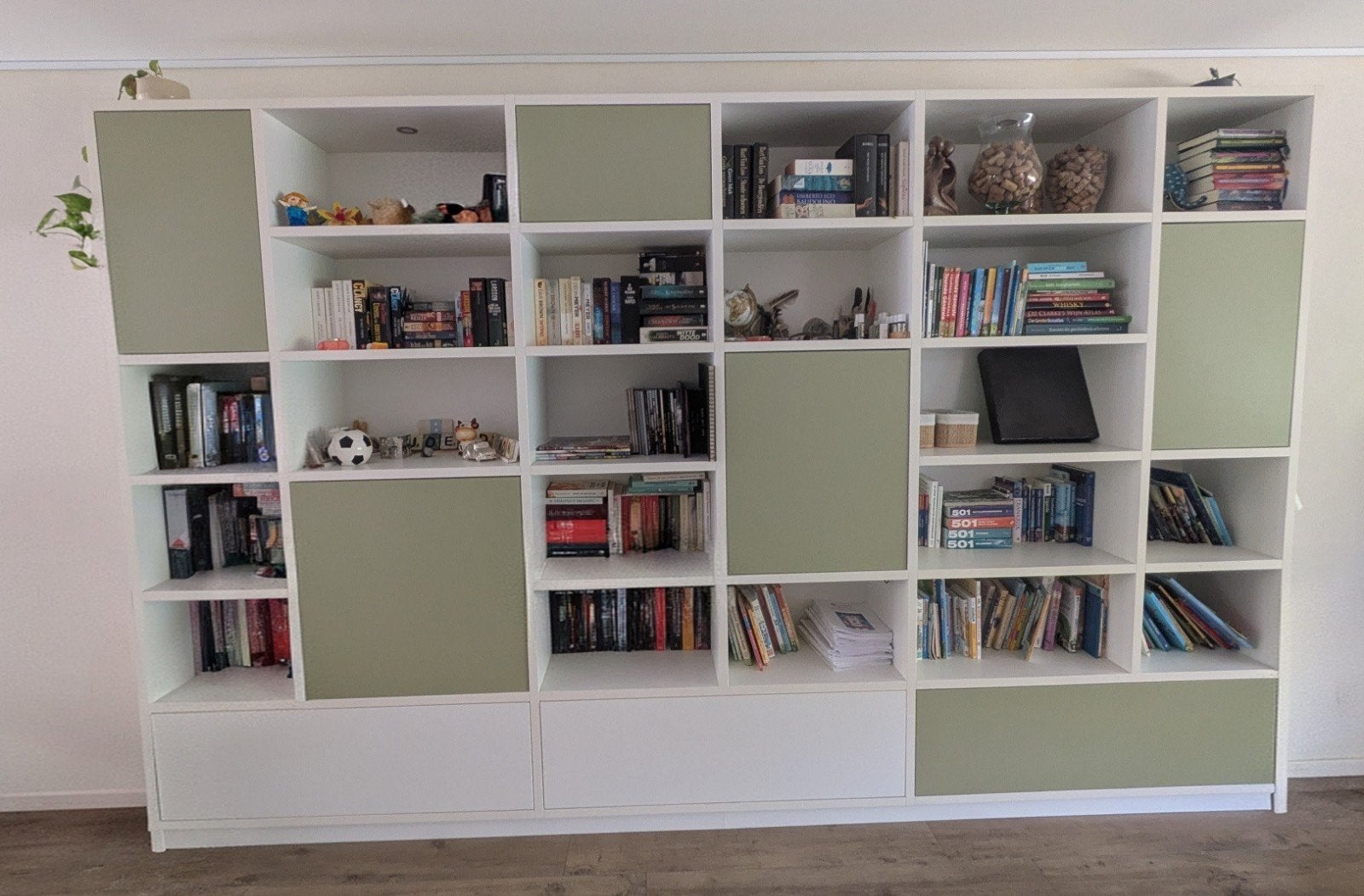 Grote maatwerk kast, Ophalen, Modern, modulair, 200 cm of meer, 150 tot 200 cm