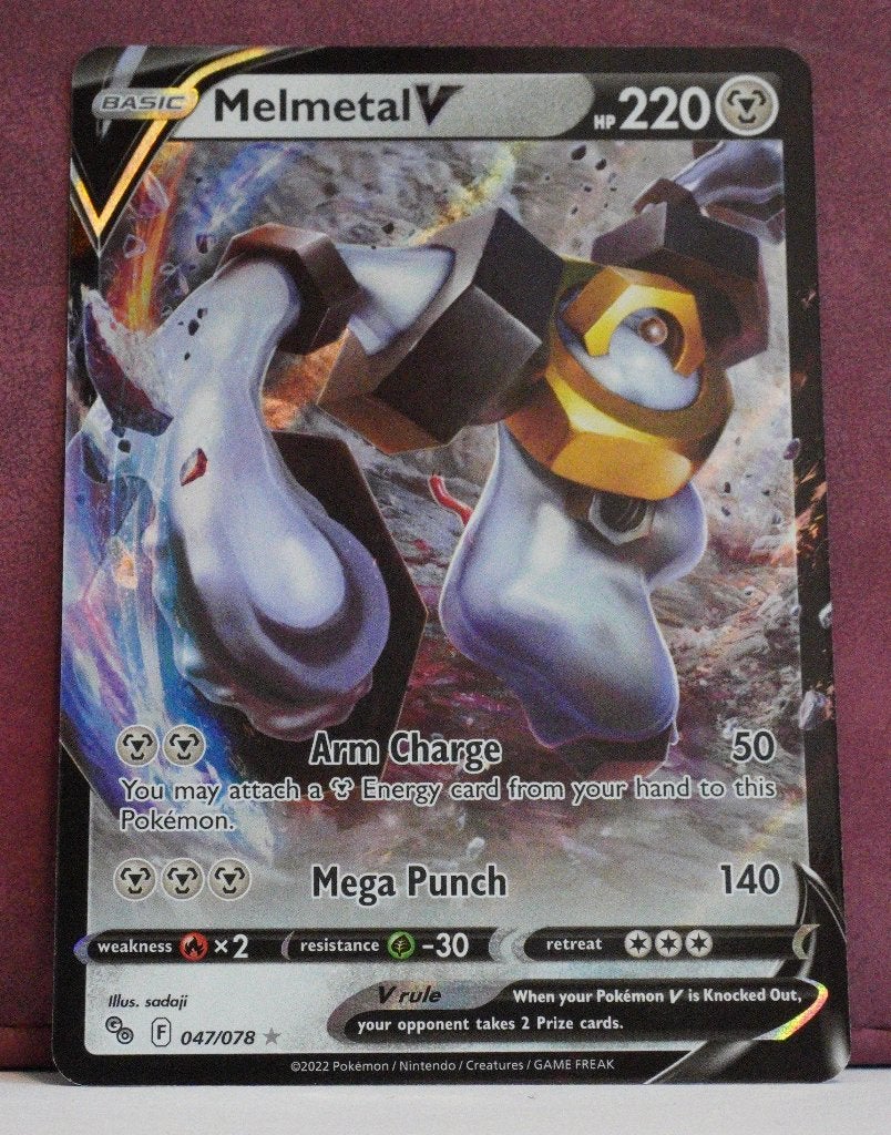 Melmetal V 047-078 Pokémon Go Pokémon Kaart, Ophalen of Verzenden, Nieuw, Losse kaart