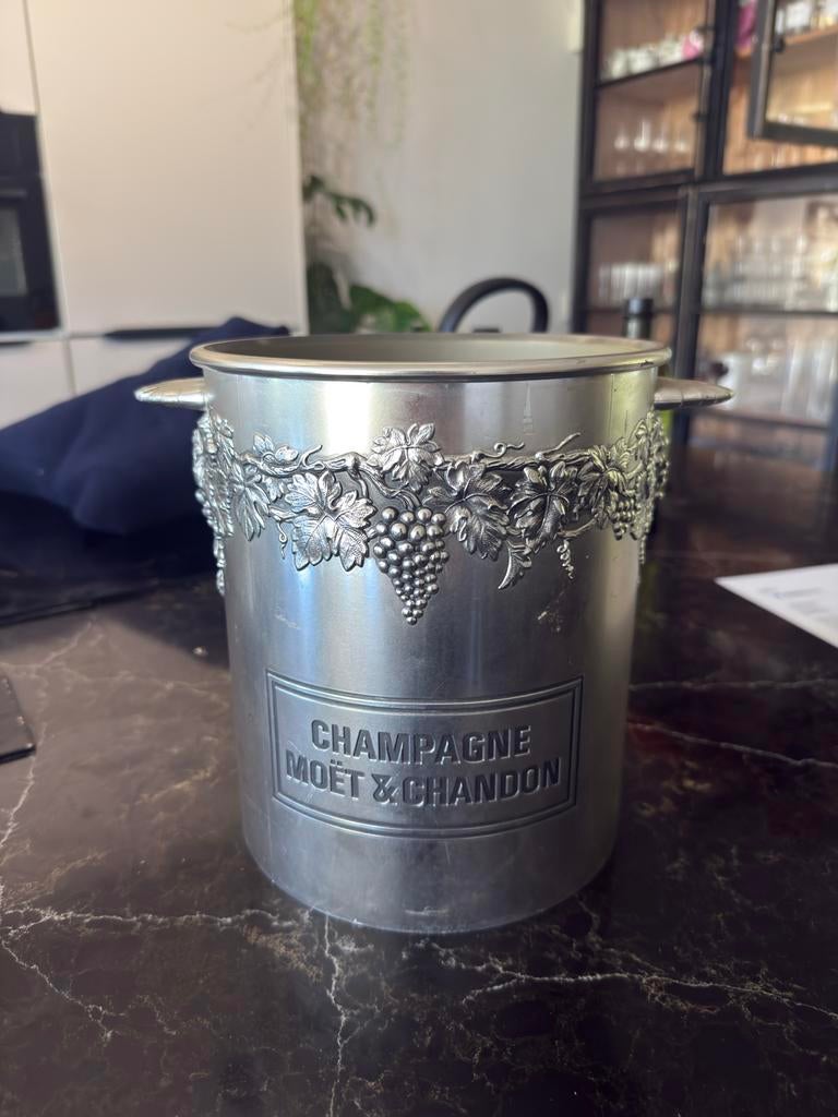 Moët & Chandon IJsemmer - Nieuwstaat, Flessenkoeler, Ophalen of Verzenden, Metaal, Overige merken