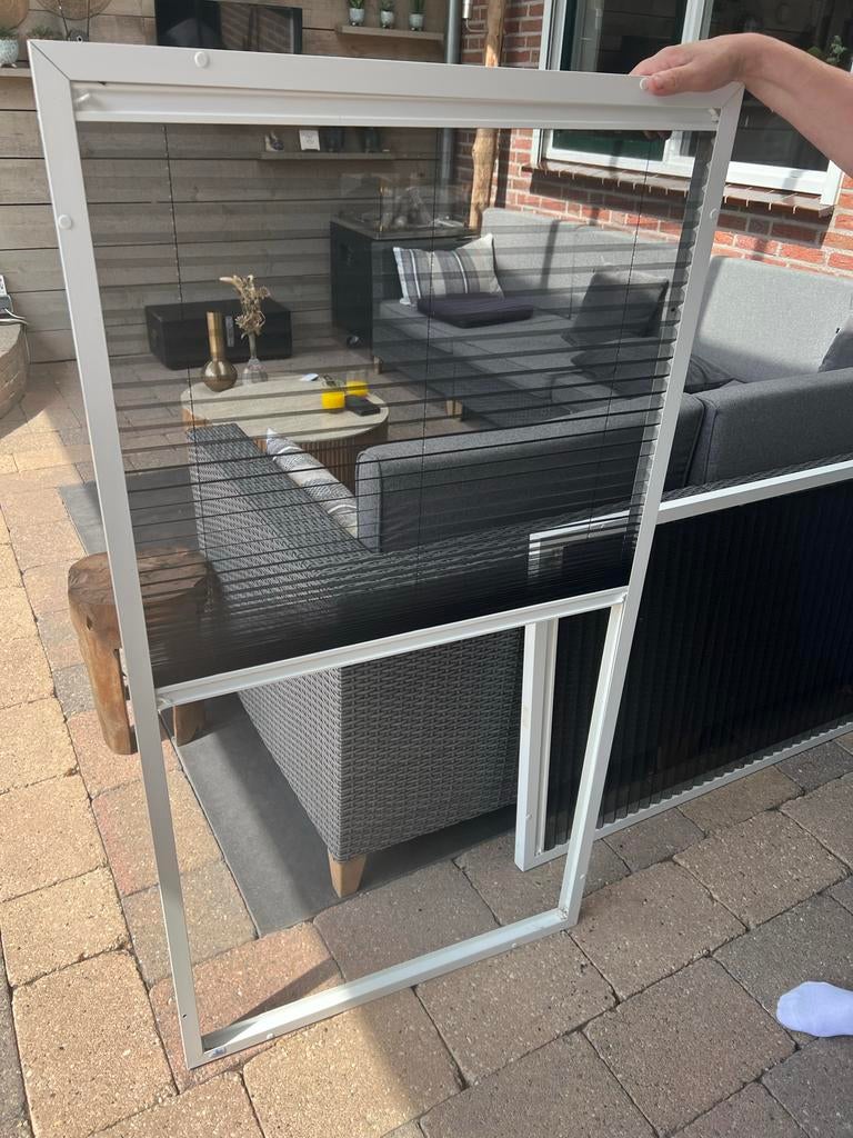 2 Luxe Witte Hor ramen., Ophalen, Minder dan 80 cm, Overige typen, Minder dan 200 cm