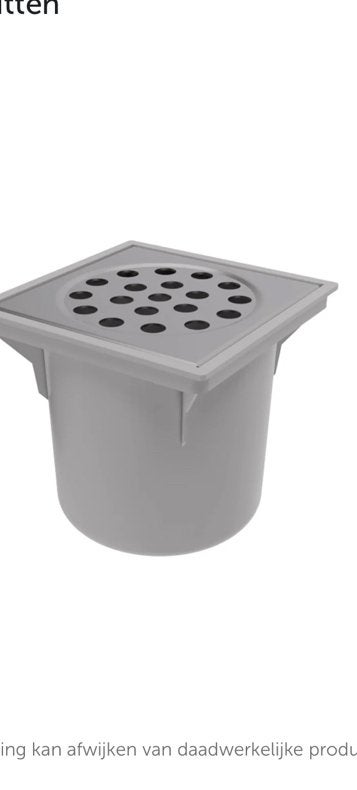 Vloerput, waterput,  renovatieput,  afvoerput, Ophalen, Afvoer, Pvc, Zo goed als nieuw
