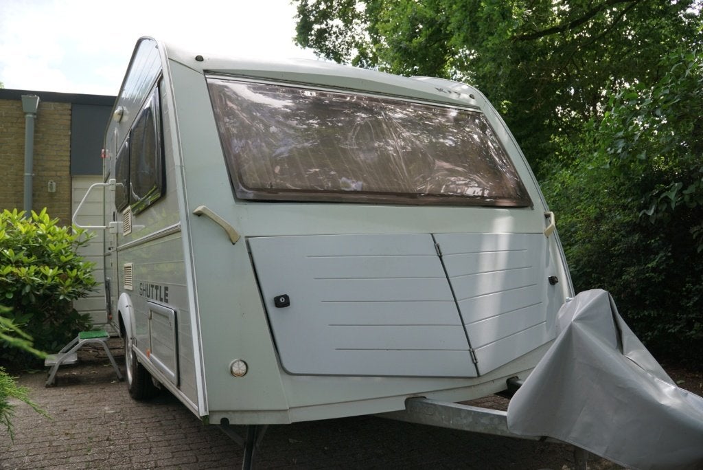 caravan Kip Shuttle 41 TTZ, Omvormbare zithoek, Treinzit, 750 - 1000 kg, Particulier