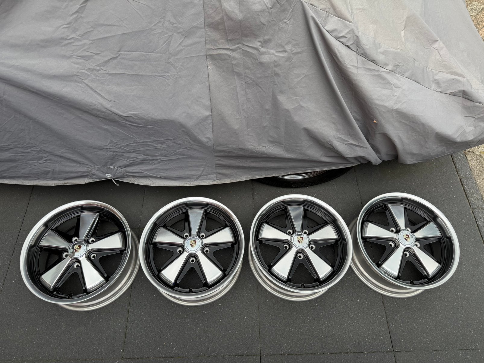 Porsche Fuchs velgen 17 inch 7J 5x130 Nieuw naafkapjes, Ophalen, Velg(en), Nieuw, 17 inch