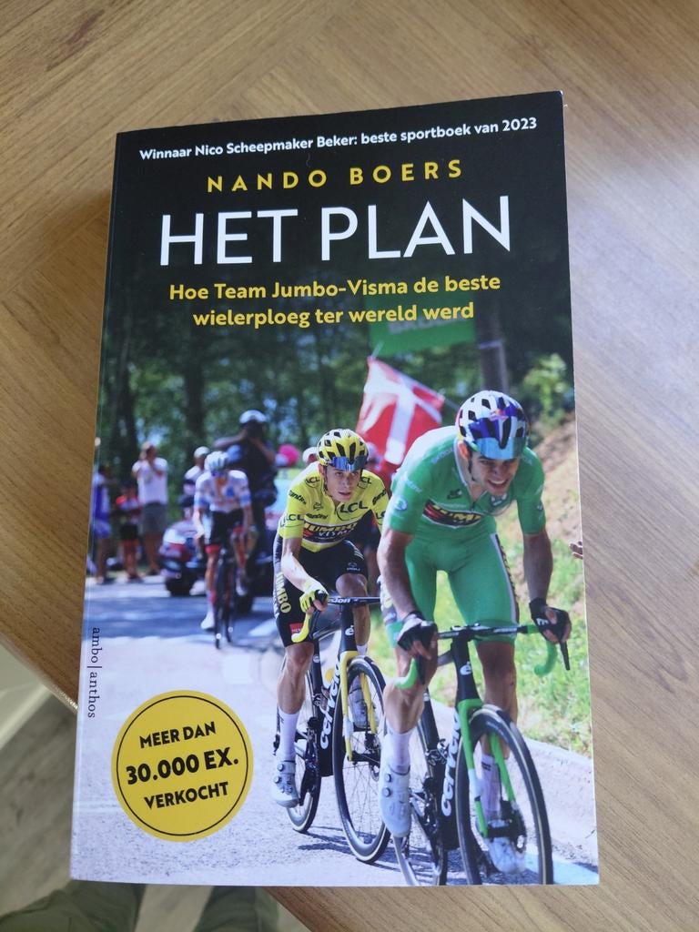 Het Plan - Nando Boers (Jumbo-Visma wielerploeg), Ophalen of Verzenden, Zo goed als nieuw, Nando Boers