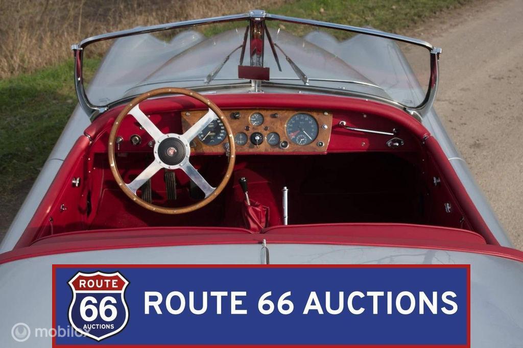 Jaguar XK140 OTS | 1956 | Route 66 Auctions, Overige carrosserieën, Zwart, Bedrijf, Handgeschakeld