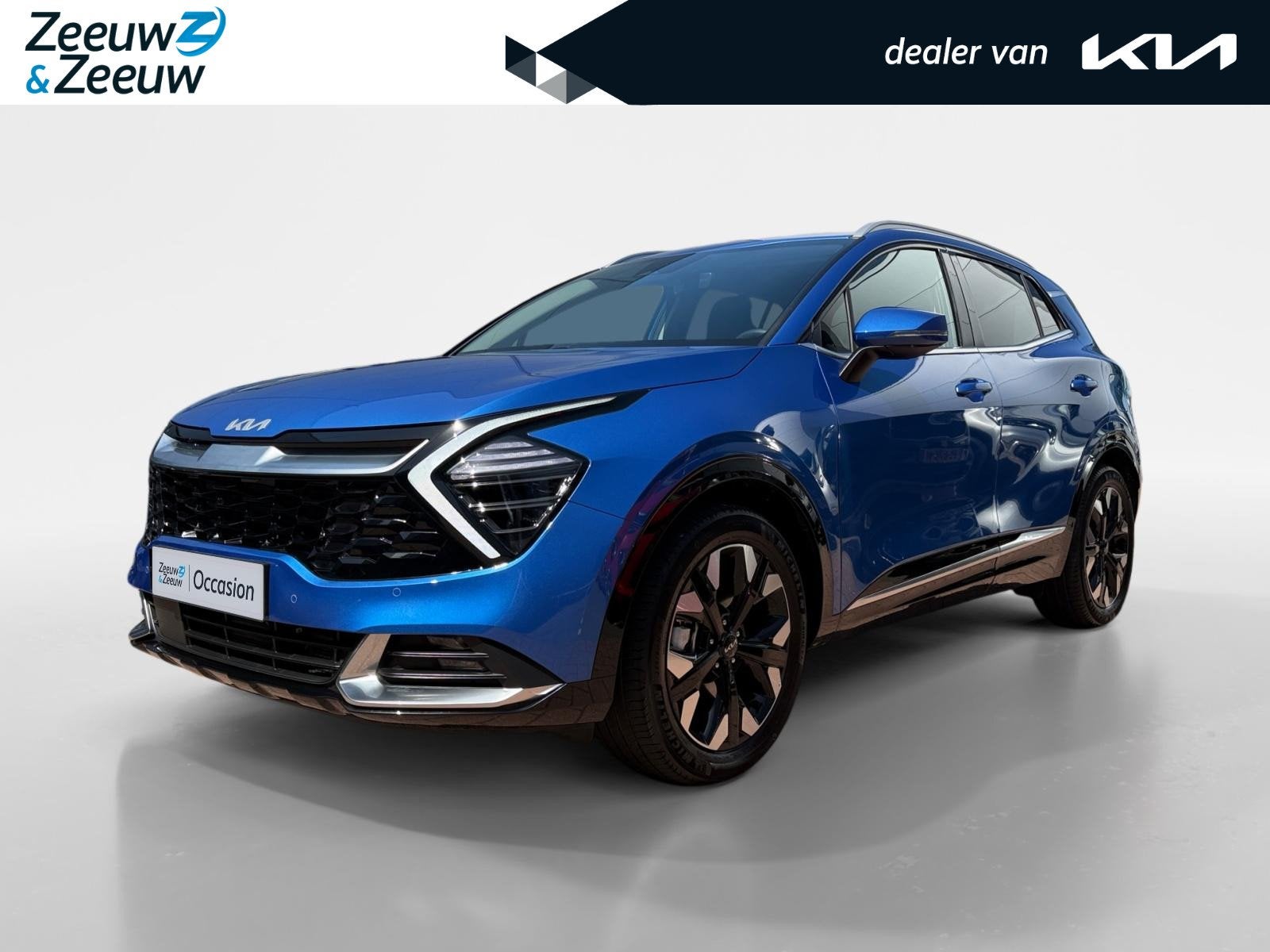 Kia Sportage 1.6 T-GDi PHEV DynamicPlusLine | Zeer nette aut, Auto's, 12 maanden, Gebruikt, 4 cilinders, Blauw