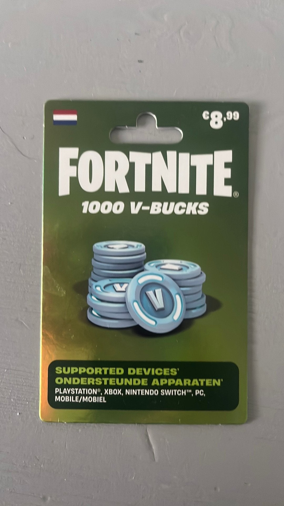 Fortnite V-Bucks Giftcard - 1000 V-Bucks, Online, Shooter, 1 speler, Ophalen of Verzenden
