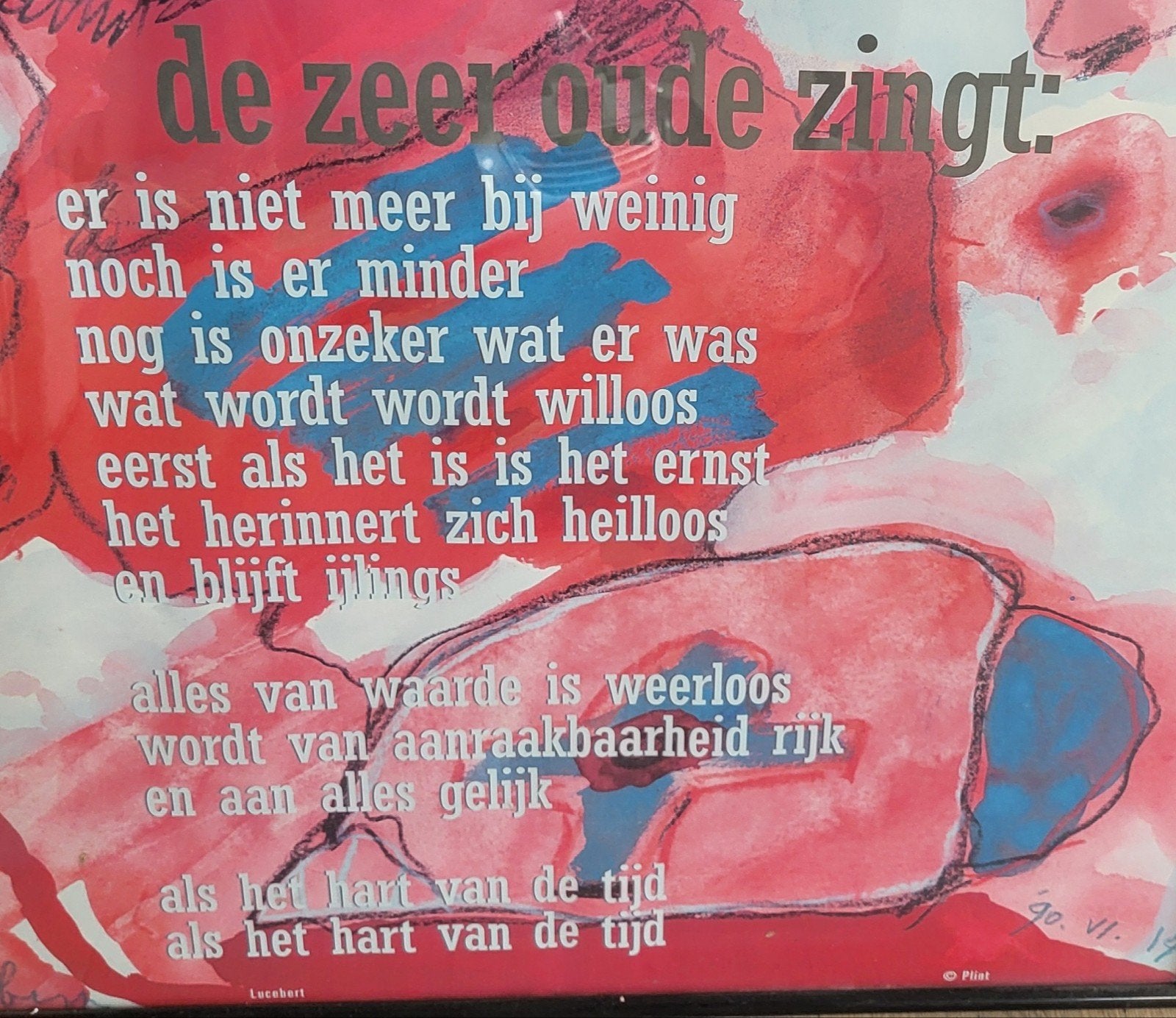 poster, Ophalen, A1 t/m A3, Rechthoekig Staand, Met lijst
