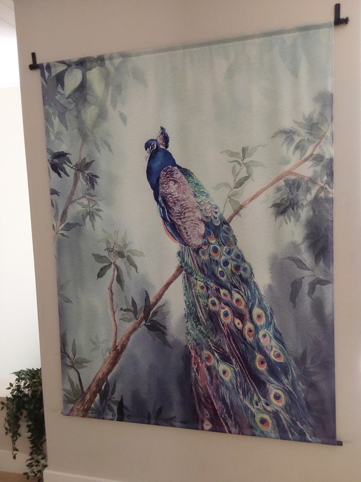 Mooi sfeervol wandkleed 130 x 170 cm. €15. Ophalen in Hapert, Ophalen