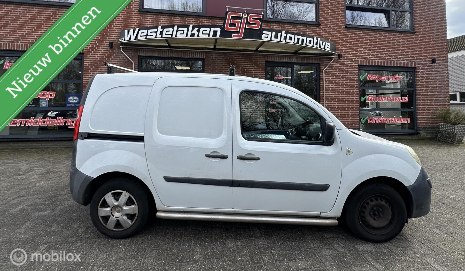 Renault Kangoo Express 1.5 dCi 90 Express Tech Line, Auto's, Euro 5, Gebruikt, Renault, Wit