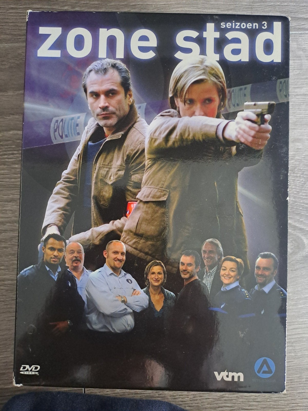 Zone Stad Seizoen 3 DVD - Actiethriller Politie Serie, Cd's en Dvd's, Nederlands, Actiethriller, Zo goed als nieuw, Vanaf 12 jaar