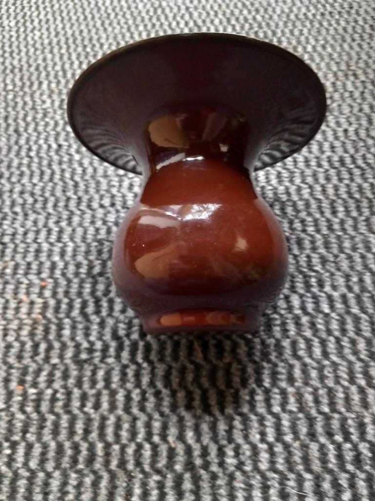 Bruin emaille kwispedoor, Ophalen of Verzenden
