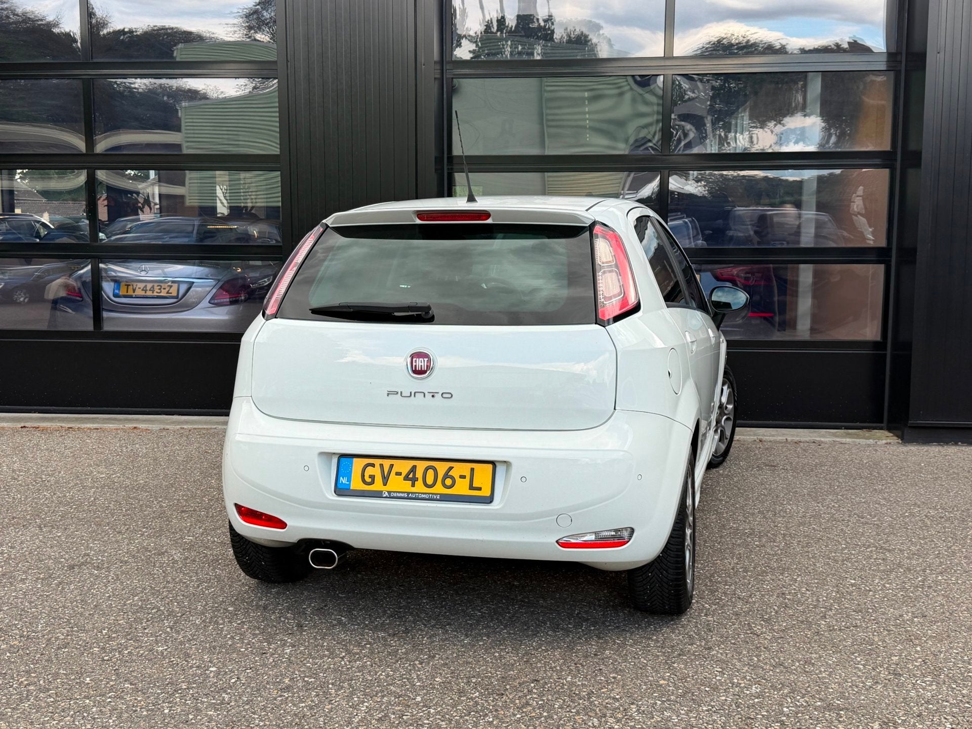 Fiat Punto Evo 0.9 TwinAir Lounge Clima Cruise PDC Blueth., Auto's, Voorwielaandrijving, 101 pk, Gebruikt, Alcantara