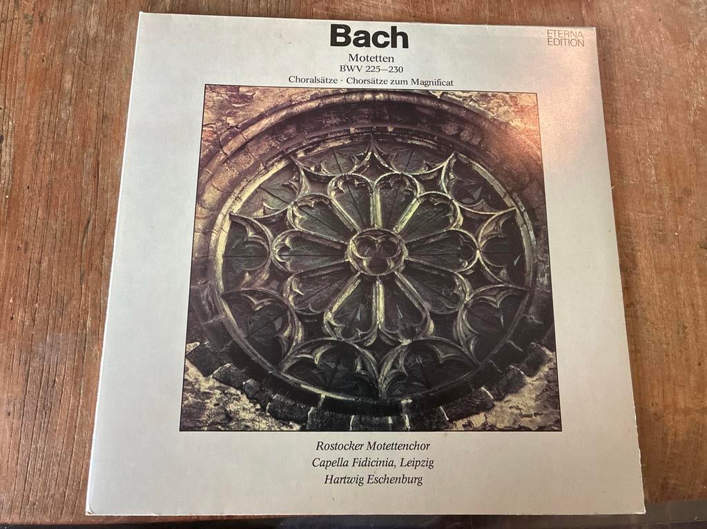 Bach Motetten BWV 225-230 LP - Eterna Edition, Ophalen, Gebruikt, 12 inch, Barok