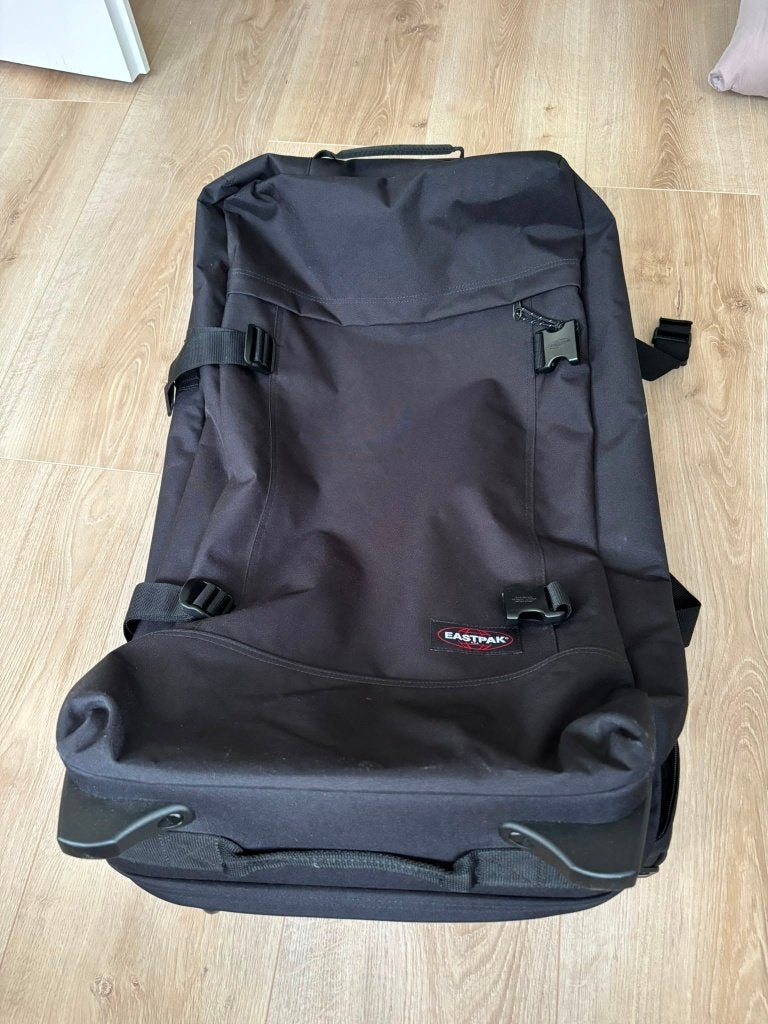 Eastpak TRANVERZ L Reiskoffer, Sieraden, Tassen en Uiterlijk, Ophalen, Zwart, Minder dan 35 cm, Zo goed als nieuw