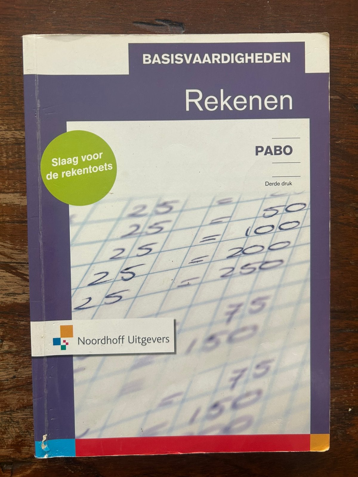 Basisvaardigheden Rekenen PABO - Noordhoff Uitgevers, Ophalen of Verzenden, Gelezen