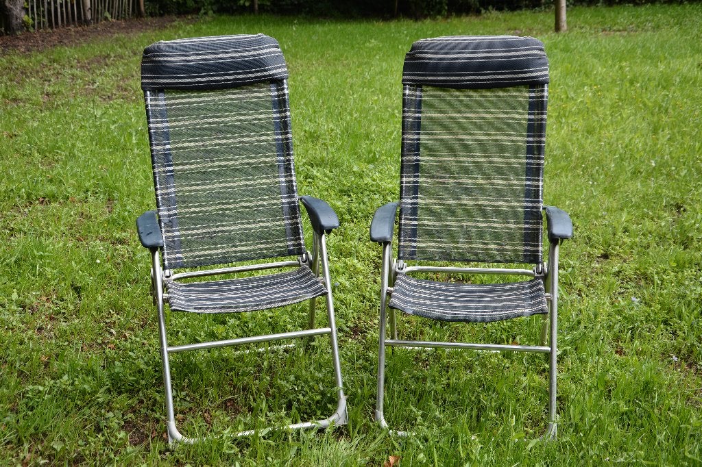 Campingstoel, Caravans en Kamperen, Kampeermeubelen, Ophalen, Gebruikt, Campingstoel