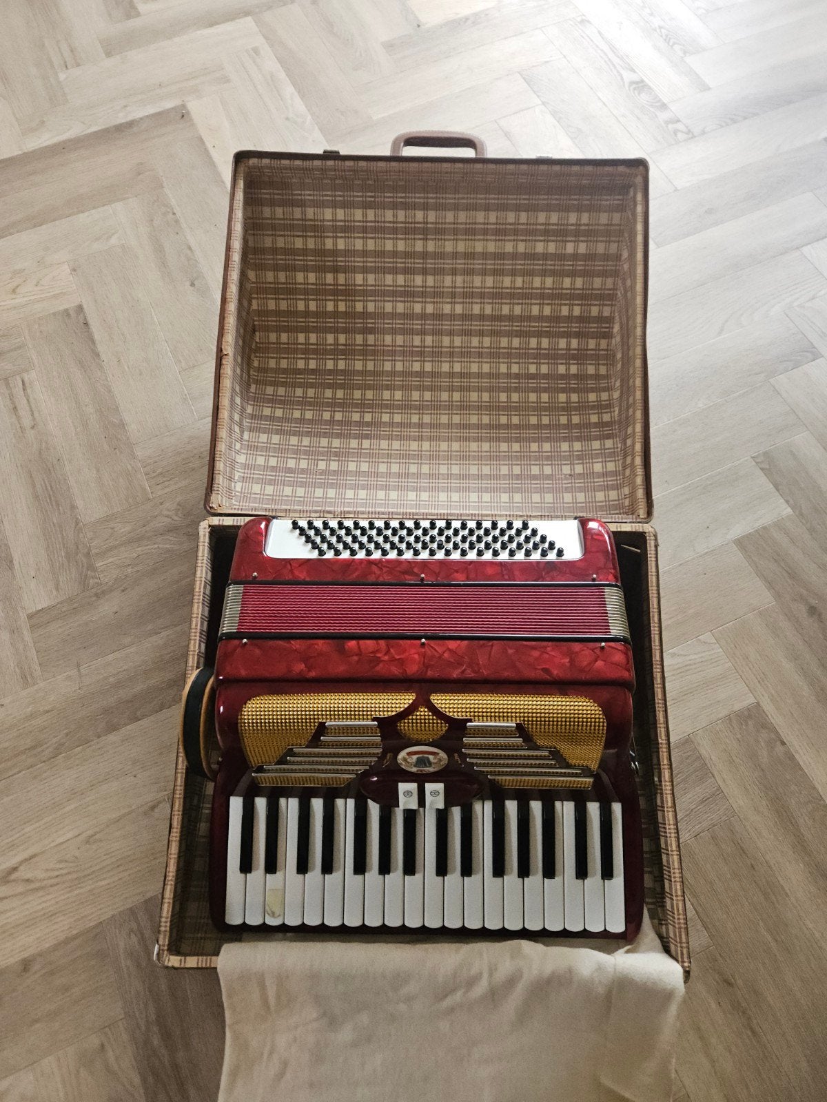 Prachtige Accordeon - Made in Italy - Inclusief Koffer, Gebruikt, Overige formaten, Toetsaccordeon, Met koffer