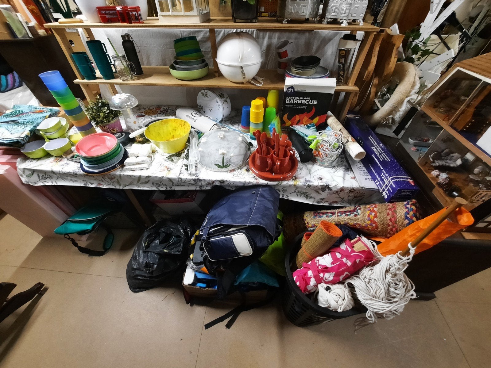 restanten zomerspullen, Ophalen