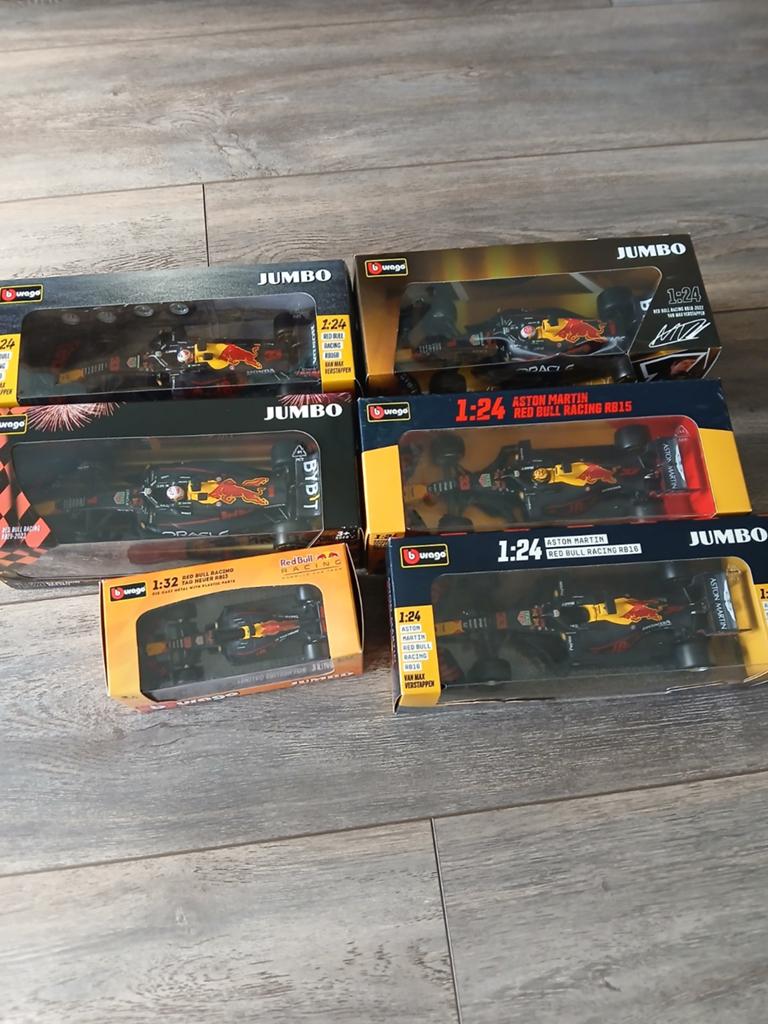 Set max verstappen autos, Ophalen of Verzenden, Bburago